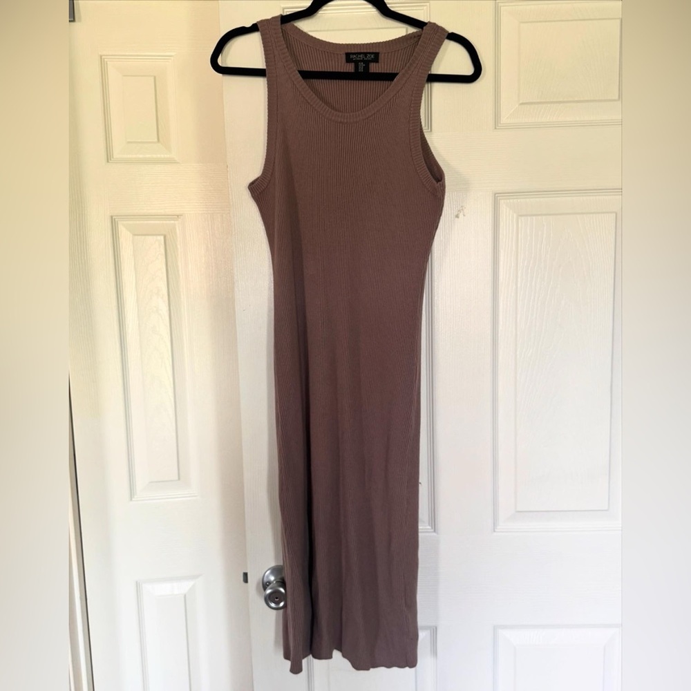 Ribbed tank dress